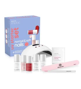 Стартовий набір 2 кольори Alessandro Striplac UV Starter Set Normal & Soft Nails — 2 Colours