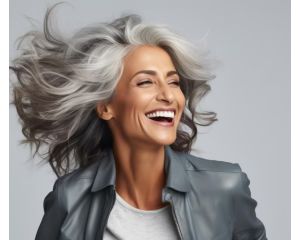 Що треба знати про фарбування сивого волосся