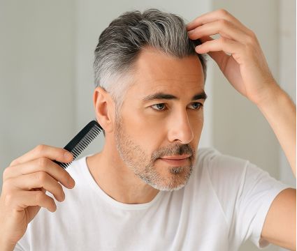 Камуфляж сивини: Як повернути волоссю природний відтінок без фарбування