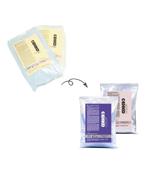 Знебарвлюючий порошок блакитний C:EHKO Color Ecobleach Blue