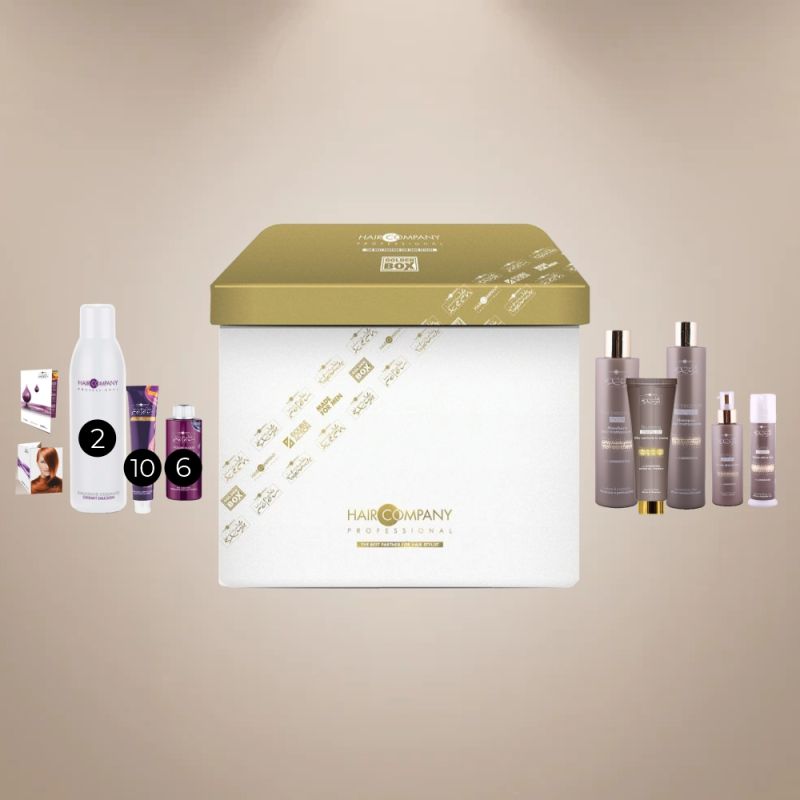 HAIR COMPANY PROFESSIONAL GOLDEN BOX