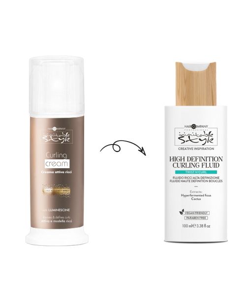 Дисциплінуючий флюїд для кучерявого волосся Hair Company Inimitable Style Creative Inspiration Twist N'Curl High Definition Curling Fluid