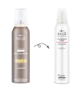 Відновлюючий / живильний мус для волосся Hair Company Inimitable Style Treating Mousse / Creative Inspiration Nutricare Nourishing Foam