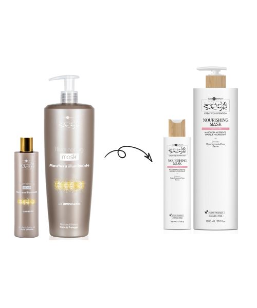 Маска для блиску / живильна Hair Company Inimitable Style Illuminating Mask / Creative Inspiration Nutricare Nourishing Mask Маска для блиску / живильна Hair Company Inimitable Style Illuminating Mask / Creative Inspiration Nutricare Nourishing Mask