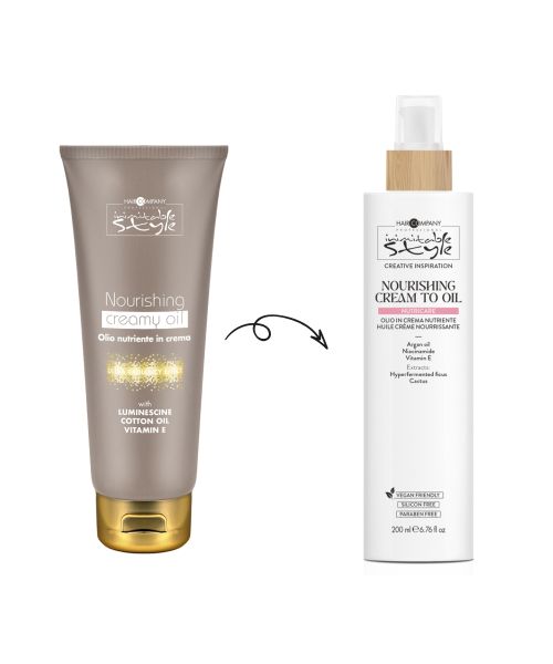 Поживна крем-олія для волосся Hair Company Inimitable Style Nourishing Creamy Oil / Creative Inspiration Nutricare Nourishing Cream To Oil