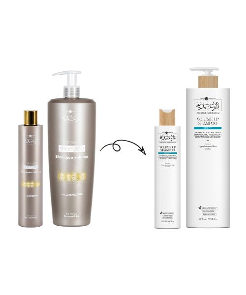 Шампунь для об'єму волосся Hair Company Inimitable Style Creative Inspiration Density 3 Volume Up Shampoo Шампунь для об'єму волосся Hair Company Inimitable Style Creative Inspiration Density 3 Volume Up Shampoo