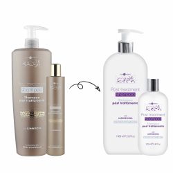 Шампунь стабілізуючий з екстрактом шовку та алое вера Hair Company Inimitable Tech Post Treatment Shampoo