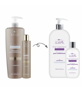 Шампунь стабілізуючий з екстрактом шовку та алое вера Hair Company Inimitable Tech Post Treatment Shampoo