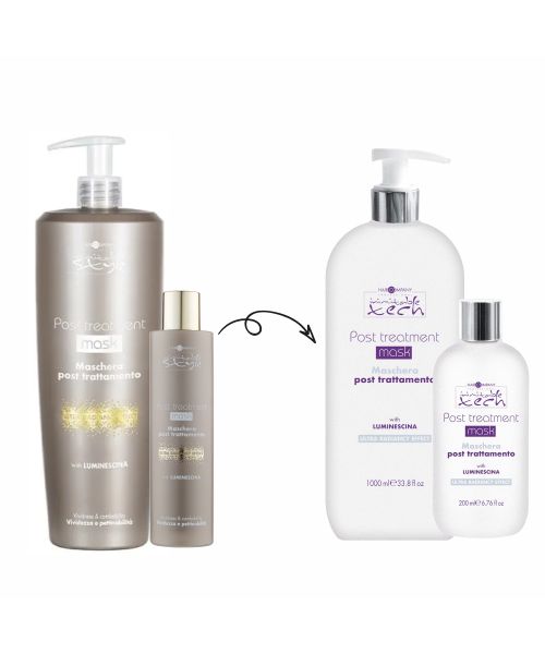 Маска стабілізуюча з екстрактом шовку та алое вера Hair Company Inimitable Style Post Treatment Mask