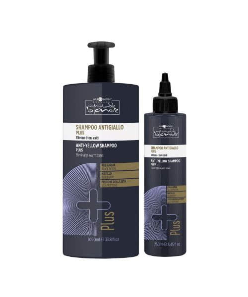 Шампунь для нейтралізації жовтизни Hair Company Inimitable Blonde Ice Blonde Anti-Yellow Shampoo Plus