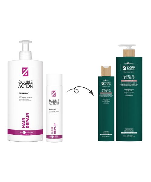 Шампунь відновлюючий Hair Company Double Action Regenerate Hair Repair Shampoo Шампунь відновлюючий Hair Company Double Action Regenerate Hair Repair Shampoo