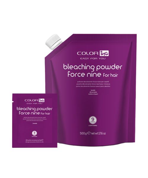 Знебарвлюючий порошок з Кератином ING Coloring Bleaching Powder With Keratin Force 9 Знебарвлюючий порошок з Кератином ING Coloring Bleaching Powder With Keratin Force 9