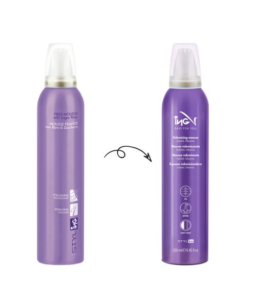 Моделюючий мус із цукровим волокном легкої фіксації ING Styling Volumizing Mousse* Моделюючий мус із цукровим волокном легкої фіксації ING Styling Volumizing Mousse*