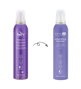 Моделирующий мусс с сахарным волокном легкой фиксации ING Styling Volumizing Mousse*