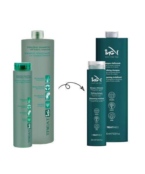 Шампунь проти випадіння волосся ING Treating Vitalizing Shampoo