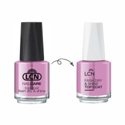 Топове покриття для лаку з миттєвим висиханням та глянцем LCN Top Coat Flash Dry & Shine