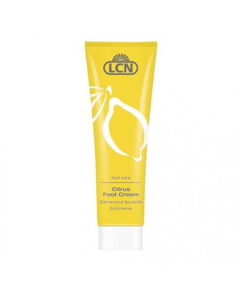 Освіжаючий та живильний цитрусовий крем для ніг LCN Citrus Foot Cream