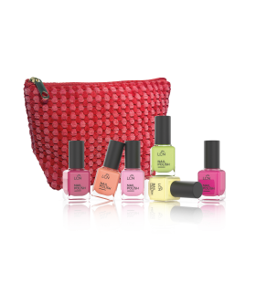 Набор из 6 лаков для ногтей LCN Big 7 - Free Nail Polish Set La Dolce Vita 8 ml