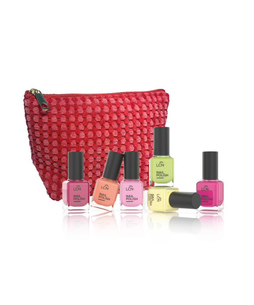 Набір із 6 лаків для нігтів LCN Big 7 - Free Nail Polish Set La Dolce Vita 8 ml