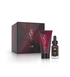 Подарунковий набір з ароматом дикої вишні: крем для рук, шот для нігтів LCN Rouge Set 2