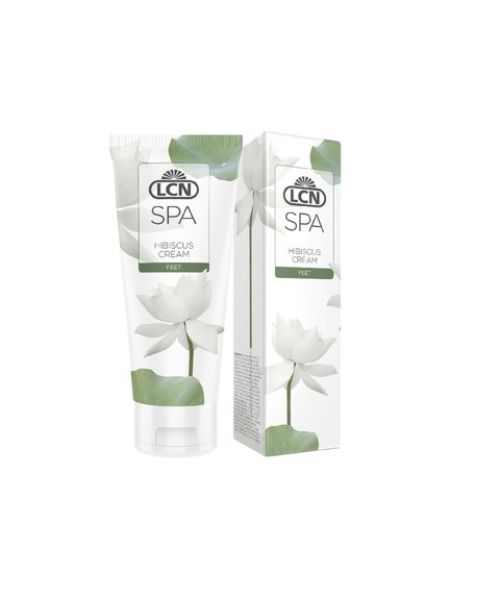 Поживний крем для ніг з екстрактом гібіскусу LCN SPA Hibiscus Foot Cream