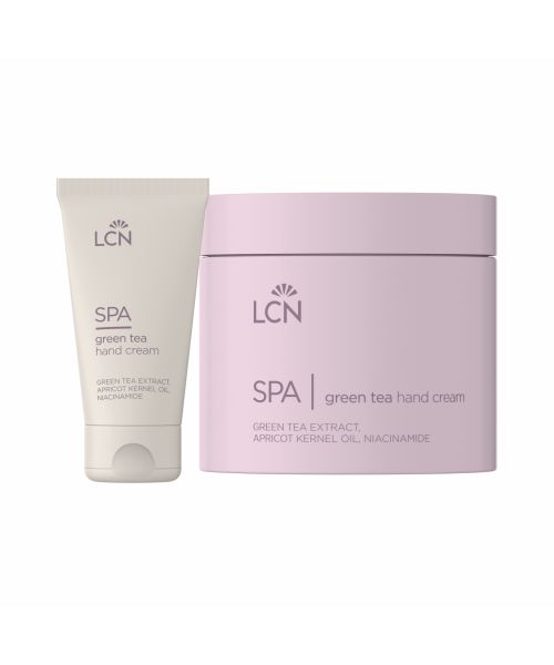 Поживний омолоджуючий крем із зеленим чаєм LCN SPA Green Tea Hand Cream Поживний омолоджуючий крем із зеленим чаєм LCN SPA Green Tea Hand Cream