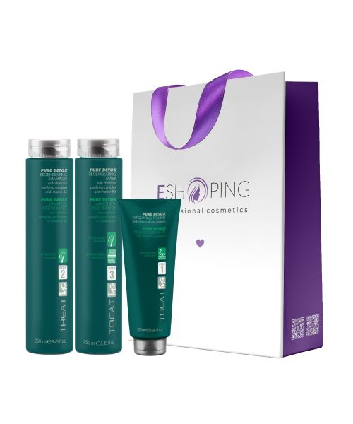 Набір глибокого очищення та інтенсивного догляду за волоссям ING Professional Pure Detox Set