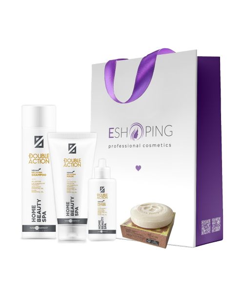 Набір для чуттєвого SPA - аромаритуалу волосся Hair Company Double Action Home Beauty SPA Relax Kit