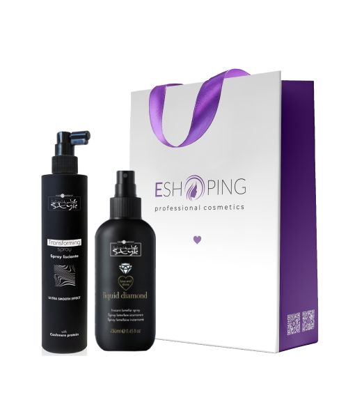 Набір ламелярного відновлення та розгладження волосся Hair Company Inimitable Style Laminating Set 