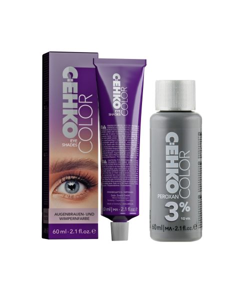 Набір для натурального виду брів та вій C:EHKO Eye Shades Set Набір для натурального виду брів та вій C:EHKO Eye Shades Set