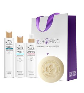 Набір для надання об'єму тонкому та ламкому волоссю без силіконів Hair Company Inimitable Style Creative Inspiration Density Hair Kit