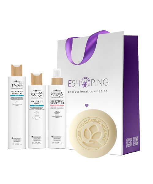 Набір для надання об'єму тонкому та ламкому волоссю без силіконів Hair Company Inimitable Style Creative Inspiration Density Hair Kit