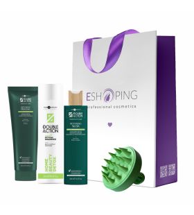 Набір детокс-очищення шкіри голови та волосся Hair Company Double Action Home Beauty Detox Kit