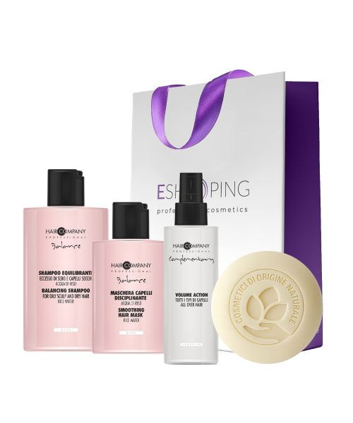 Набір для себорегуляції жирної шкіри голови та сухого волосся Hair Company Crono Age Balance Girl Kit 14+