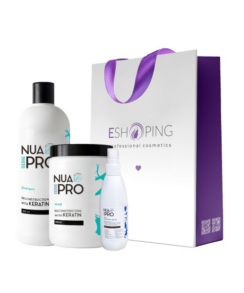 Набір для відновлення та реконструкції волосся NuaPRO Reconstruction with Keratin
