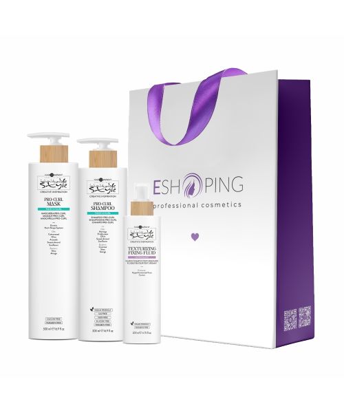 Набір для ліпідного відновлення волосся та контролю текстури Hair Company Creative Inspiration Pro-Curl Set Набір для ліпідного відновлення волосся та контролю текстури Hair Company Creative Inspiration Pro-Curl Set