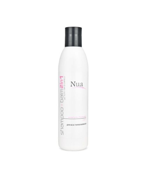 Шампунь для всіх типів волосся Nua Shampoo & Balm 2 in 1