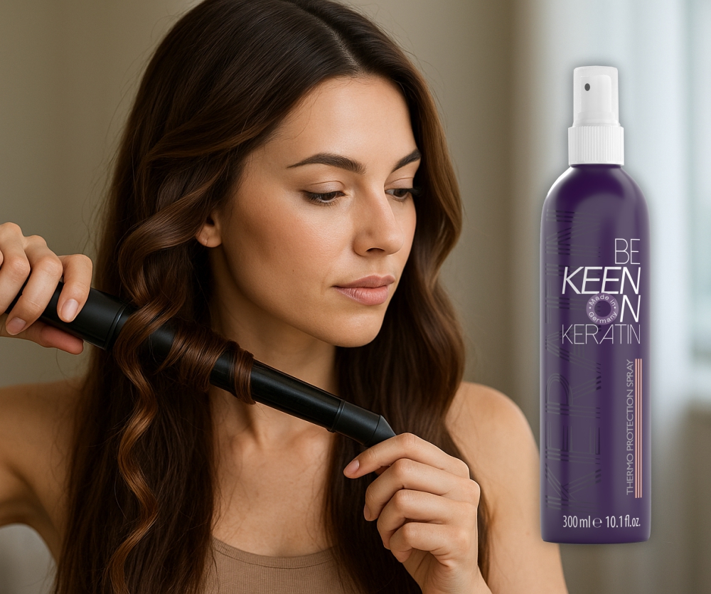Термозахисний спрей з кератином KEEN Keratin