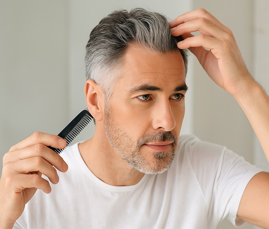 Камуфляж сивини: Як повернути волоссю природний відтінок без фарбування