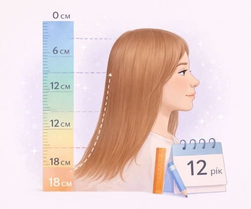 на скільки см росте волосся за рік