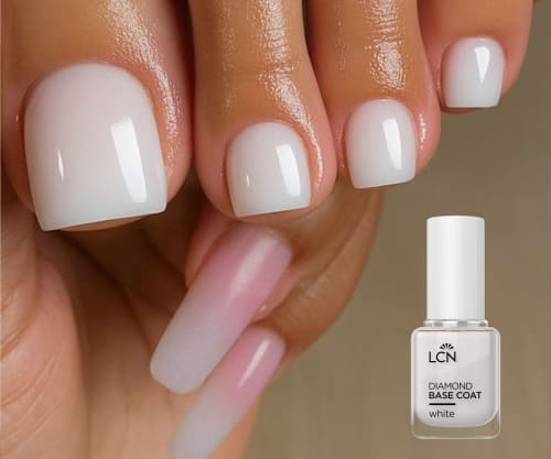LCN Diamond Base Nail Care White