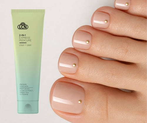 LCN Express Pedicure 2 in 1 Clean & Peel