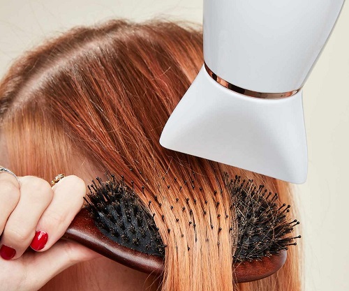 правильная сушка волос