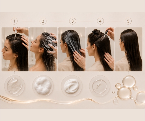 Як правильно поєднувати та застосовувати продукти Hair Company Double Action