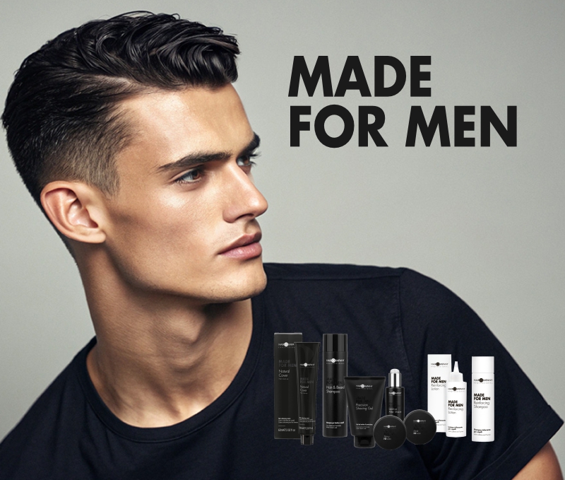 Hair Company Made For Men: професійний догляд, стайлінг і фарбування для чоловіків