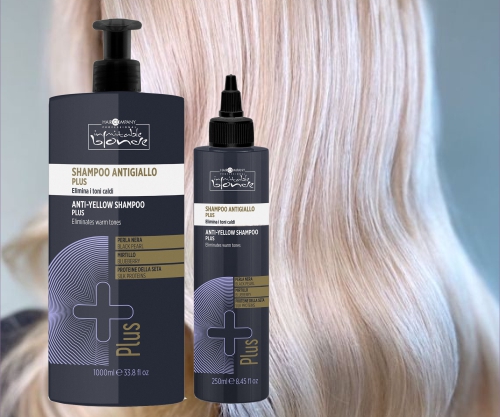 Hair Company Inimitable Blonde Ice Blonde Anti-Yellow Shampoo Plus