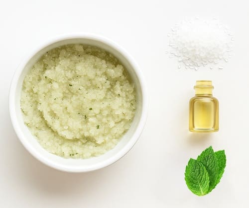 Соляний скраб для зняття втоми та дезінфекції