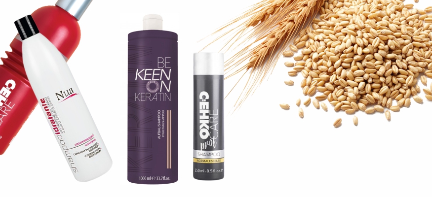 шампунь з пшеничними протеїнами